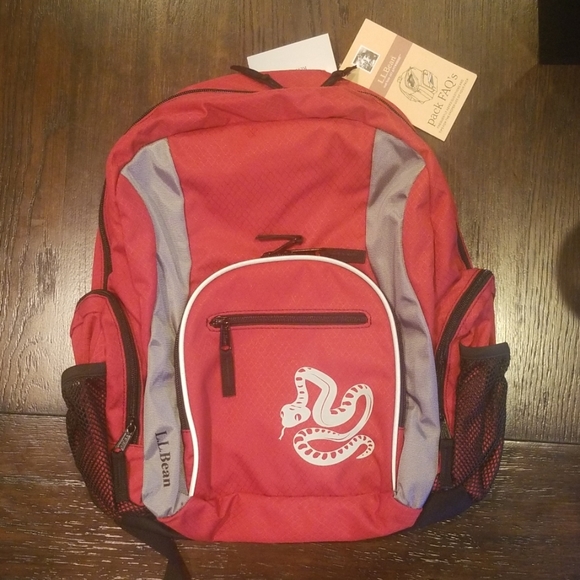 ll bean backpack with name